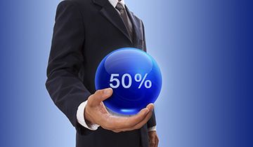 Receive a Casino 50% monthly bonus