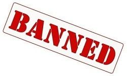 banned sign