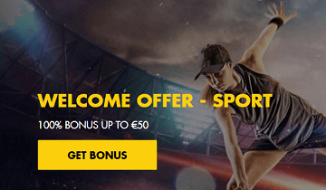 Bethard Sports Welcome Bonus: 100% Up to €50!