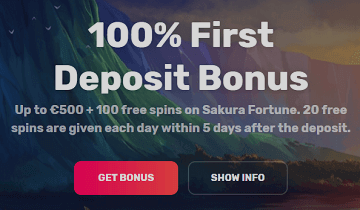 Casinomia Welcome Bonus: Up To €1500 + 100 Free Spins!