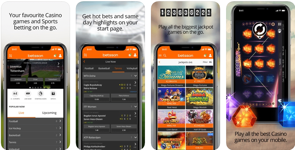 Betsson iPhone App