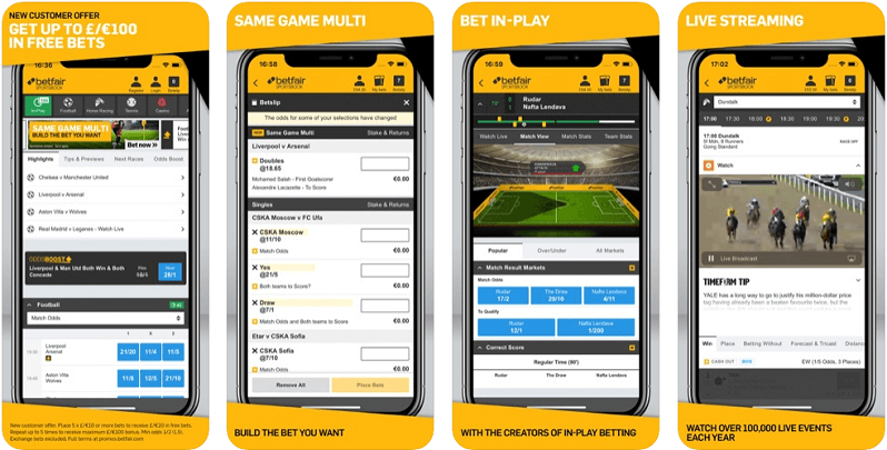 betfair mobile app