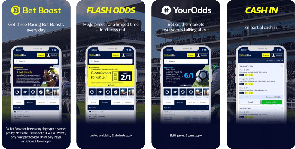 william hill mobile app