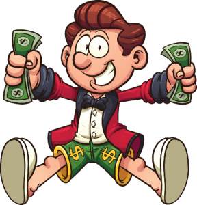 boy with money image